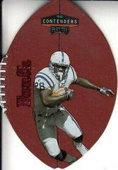 Marshall Faulk [Red] Football Cards 1998 Playoff Contenders Leather Prices