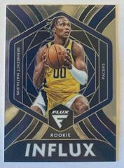 Bennedict Mathurin #8 Basketball Cards 2022 Panini Flux Rookie Influx Prices