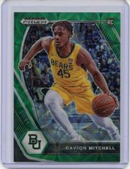 Davion Mitchell [Choice Green Prizm] Basketball Cards 2021 Panini Prizm Draft Picks Prices