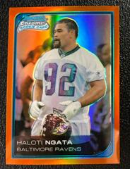 Haloti Ngata [Orange Refractor] #64 Football Cards 2006 Bowman Chrome Prices