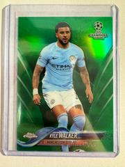 Kyle Walker [Green Refractor] #3 Soccer Cards 2017 Topps Chrome UEFA Champions League Prices