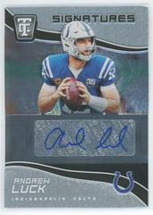 Andrew Luck #TCS-ALU Football Cards 2021 Panini Chronicles Totally Certified Signatures Prices