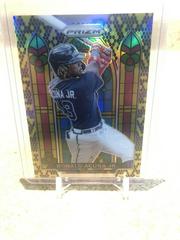 Ronald Acuna Jr. [Snake Skin] #SG-4 Baseball Cards 2021 Panini Prizm Stained Glass Prices