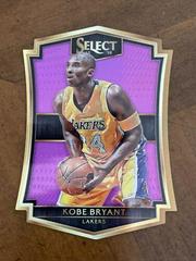 Kobe Bryant [Purple Prizm Die Cut] Basketball Cards 2015 Panini Select Prices