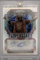 Kofi Kingston [Silver Prizm] Wrestling Cards 2022 Panini Prizm WWE Superstar Autographs Prices