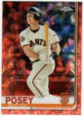 Buster Posey [Orange Refractor] #157 Baseball Cards 2019 Topps Chrome Sapphire Prices