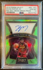 Kevin Porter Jr. [Neon Green Prizm] #RS-KPJ Basketball Cards 2019 Panini Select Rookie Signatures Prices