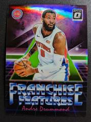 Andre Drummond [Lime Green] #9 Basketball Cards 2018 Panini Donruss Optic Franchise Features Prices