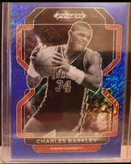Charles Barkley [Blue Shimmer] #7 Basketball Cards 2022 Panini Prizm Draft Picks Prices