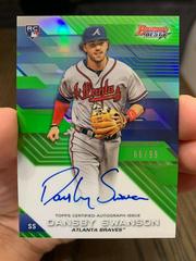 Dansby Swanson [Green Refractor] #B17-DS Baseball Cards 2017 Bowman's Best of Autograph Prices