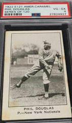 Phil Douglas Baseball Cards 1922 E121 American Caramel Series of 120 Prices
