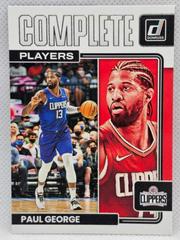 Paul George Basketball Cards 2022 Panini Donruss Complete Players Prices
