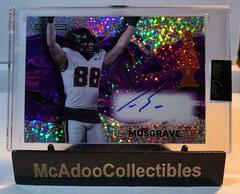 Luke Musgrave [Kaleidoscope Purple] #AG-33 Football Cards 2023 Wild Card Alumination Draft Groovin Autographs Prices