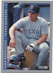 Ivan Rodriguez #327 Baseball Cards 1993 Fleer Prices