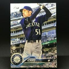 Ichiro [Metallic Snowflake] #35 Baseball Cards 2018 Topps Holiday Mega Box Prices