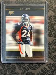 Champ Bailey [Gold] Football Cards 2007 Topps Performance Prices