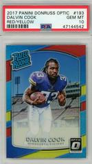 Dalvin Cook [Red, Yellow] #193 Football Cards 2017 Panini Donruss Optic Prices