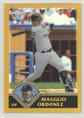 Magglio Ordonez [Gold Refractor] #5 Baseball Cards 2003 Topps Chrome Prices