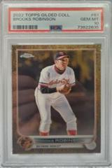 Brooks Robinson #61 Baseball Cards 2022 Topps Gilded Collection Prices