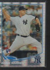 Adam Warren [Xfractor] #30 Baseball Cards 2013 Topps Chrome Prices
