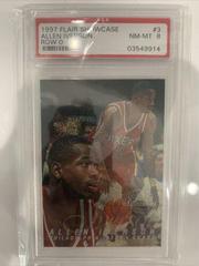 Allen Iverson [Row 0] Basketball Cards 1997 Flair Showcase Prices