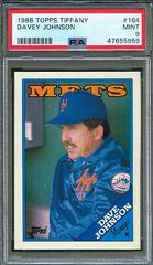 Davey Johnson #164 Baseball Cards 1988 Topps Tiffany Prices