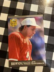 Browning Nagle #293 Football Cards 1991 Ultra Prices