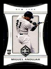 Miguel Andujar #8 Baseball Cards 2018 Panini Chronicles Limited Prices