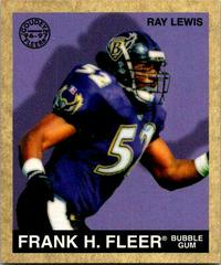 Ray Lewis [Gridiron Greats] #2 Football Cards 1997 Fleer Goudey Prices