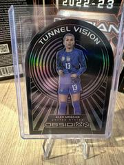 Alex Morgan [Red Pulsar] #25 Soccer Cards 2022 Panini Obsidian Tunnel Vision Prices