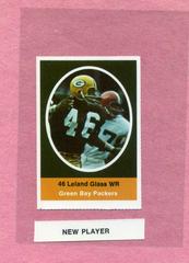 Leland Glass Football Cards 1972 Sunoco Stamps Update Prices