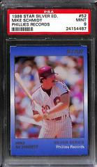 Mike Schmidt [Phillies Records] Baseball Cards 1988 Star Silver Edition Prices