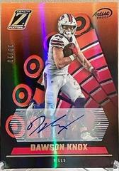 Dawson Knox [Autograph Artist Proof Gold] Football Cards 2022 Panini Zenith Prices
