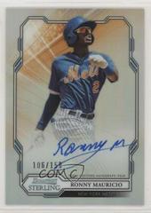 Ronny Mauricio [Refractor] #RM Baseball Cards 2019 Bowman Sterling Prospect Autographs Prices