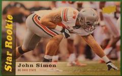 John Simon #154 Football Cards 2013 Upper Deck Prices