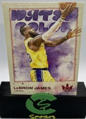 LeBron James [Ruby] Basketball Cards 2023 Panini Court Kings Water Color Prices