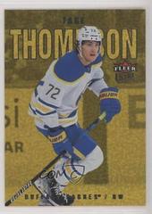 Tage Thompson [Gold Speckled Foil] #160 Hockey Cards 2021 Ultra Prices