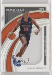 Jabari Smith Jr. [Red] #13 Basketball Cards 2022 Panini Immaculate Collection Collegiate Prices
