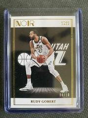 Rudy Gobert [Gold] Basketball Cards 2020 Panini Noir Prices