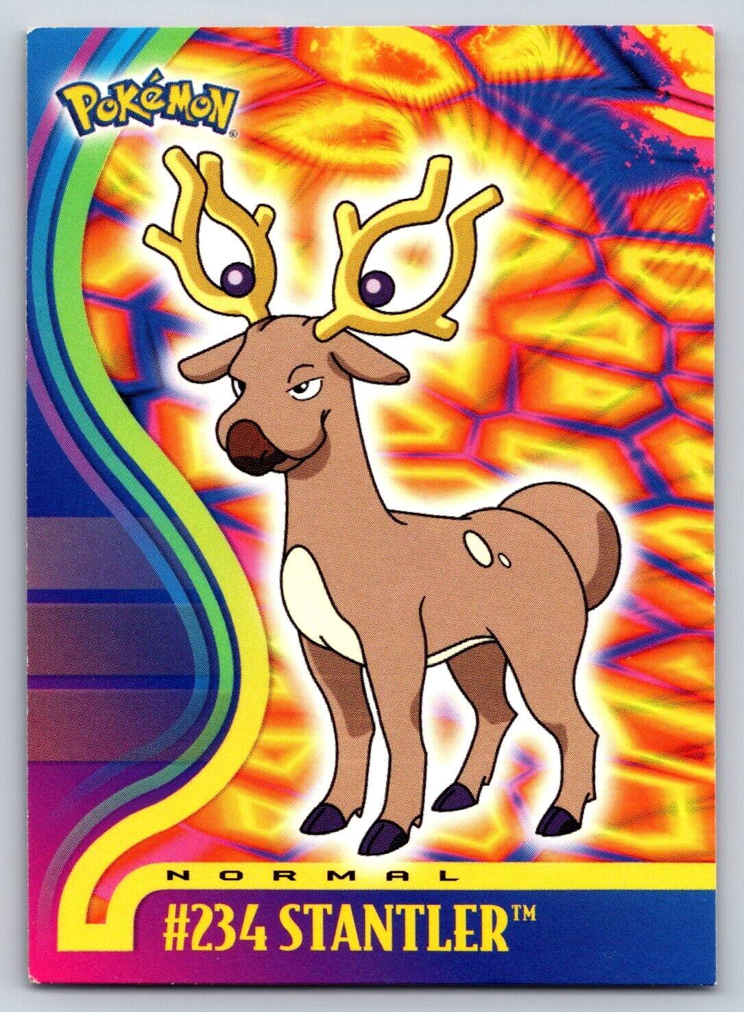 Stantler #234 Pokemon 2001 Topps Johto