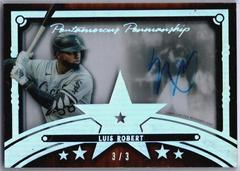 Luis Robert [Orange] #PP-LR Baseball Cards 2022 Topps Five Star Pentamerous Penmanship Autographs Prices