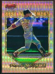 Mark McGwire [Atomic Refractor] #90 Baseball Cards 1999 Bowman's Best Prices