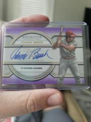 Johnny Bench [Purple] #DARC-JB Baseball Cards 2022 Topps Definitive Definitive Autograph Relic Collection Prices