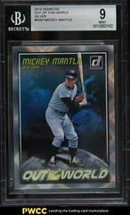 Mickey Mantle [Silver] Baseball Cards 2018 Panini Donruss Out of This World Prices