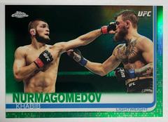 Khabib Nurmagomedov [Green] Ufc Cards 2019 Topps UFC Chrome Prices