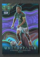 Andres Guardado [Pink] #9 Soccer Cards 2022 Panini Select FIFA Unstoppable Prices