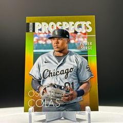 Oscar Colas [Gold] Baseball Cards 2023 Bowman Modern Prospects Prices