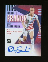 Becky Sauerbrunn Soccer Cards 2018 Panini Donruss Road to France Autographs Prices
