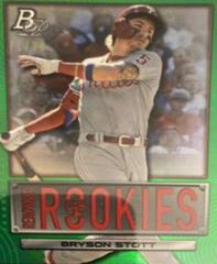 Bryson Stott [Green] #RR-20 Baseball Cards 2022 Bowman Platinum Renowned Rookies Prices