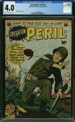 Operation: Peril #2 (1950) Comic Books Operation: Peril Prices